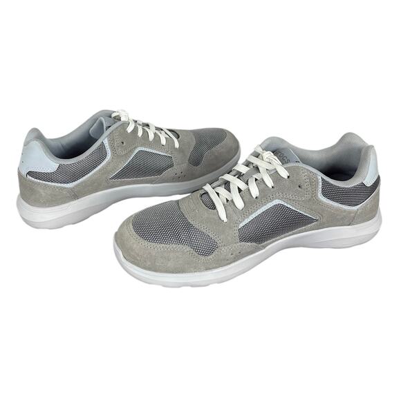 Crocs Kinsale Pacer Shoes Gray Men’s 10 Lace-Up Sneakers Casual Comfort - Picture 5 of 9
